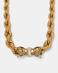 Rock & Roar Necklace - Gold