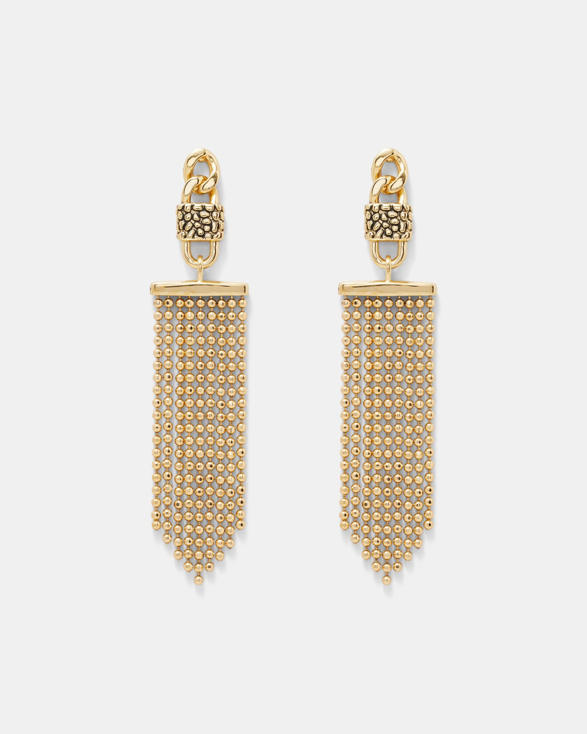 Call Me Drop Earrings - Gold