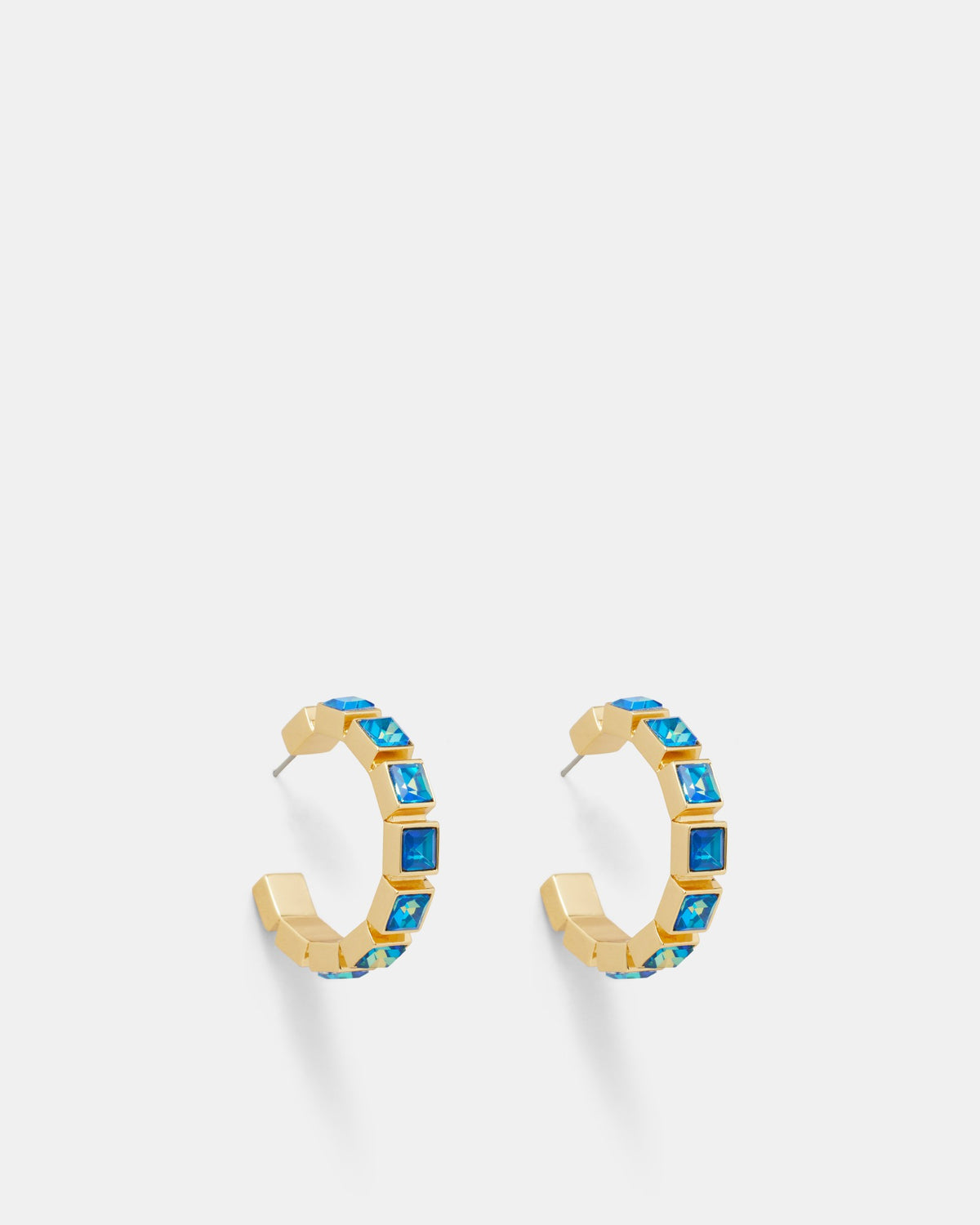 Dreams Hoop Earrings - Turquoise