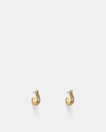Scales Hoop Earrings - Gold