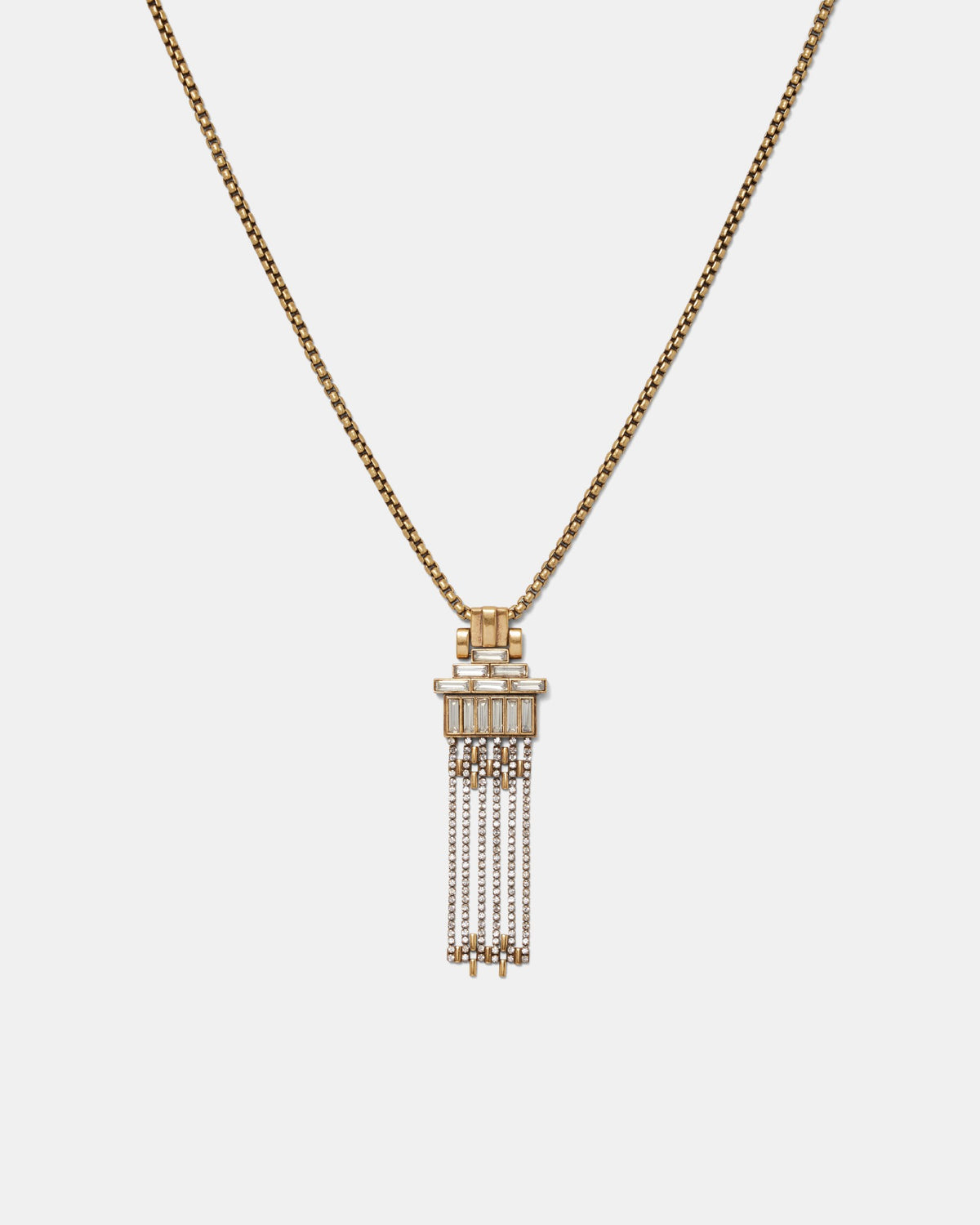 Crystal Vision Necklace - Gold