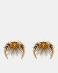 Gypsy Statement Earrings - Cognac
