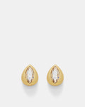 Venue Stud Earrings - Gold