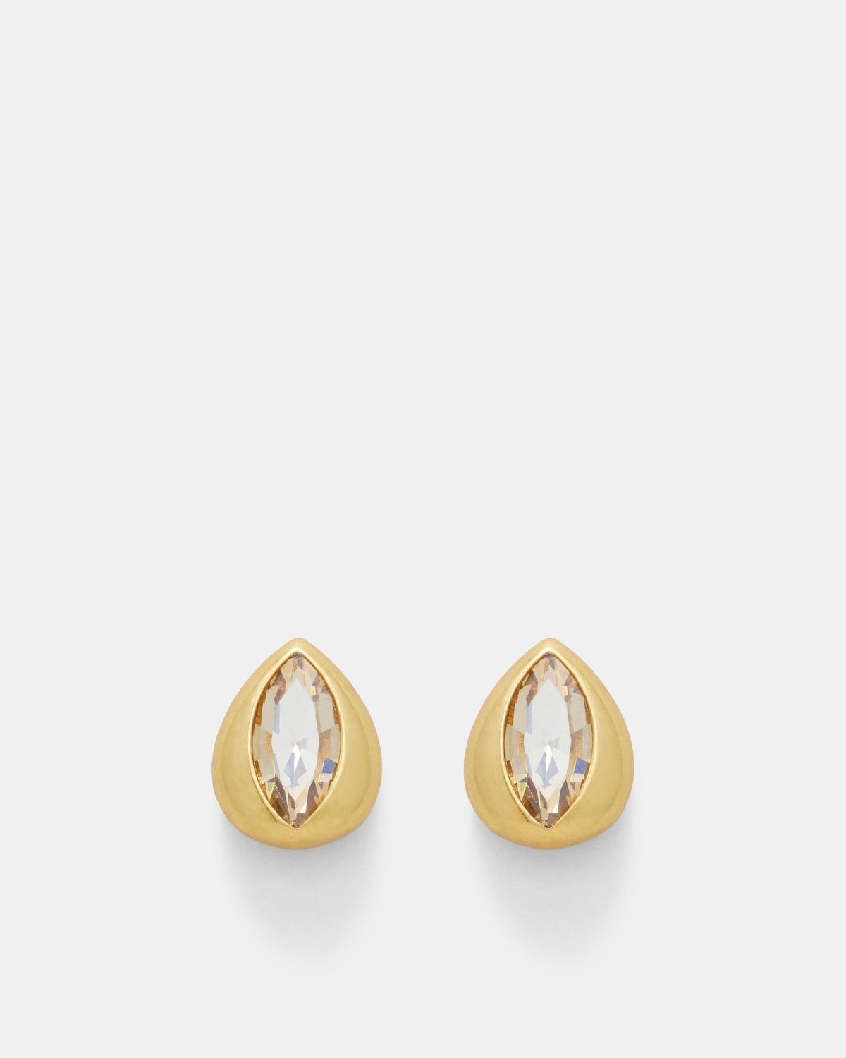 Venue Stud Earrings - Gold