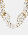 Rah Rah Rah Choker Necklace - Pearl