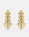 The Viper Earrings - Gold