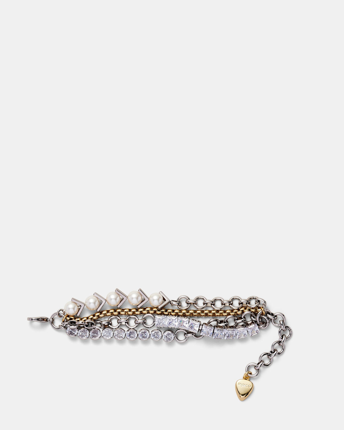 One Way Or Another Twist Bracelet - Pearl