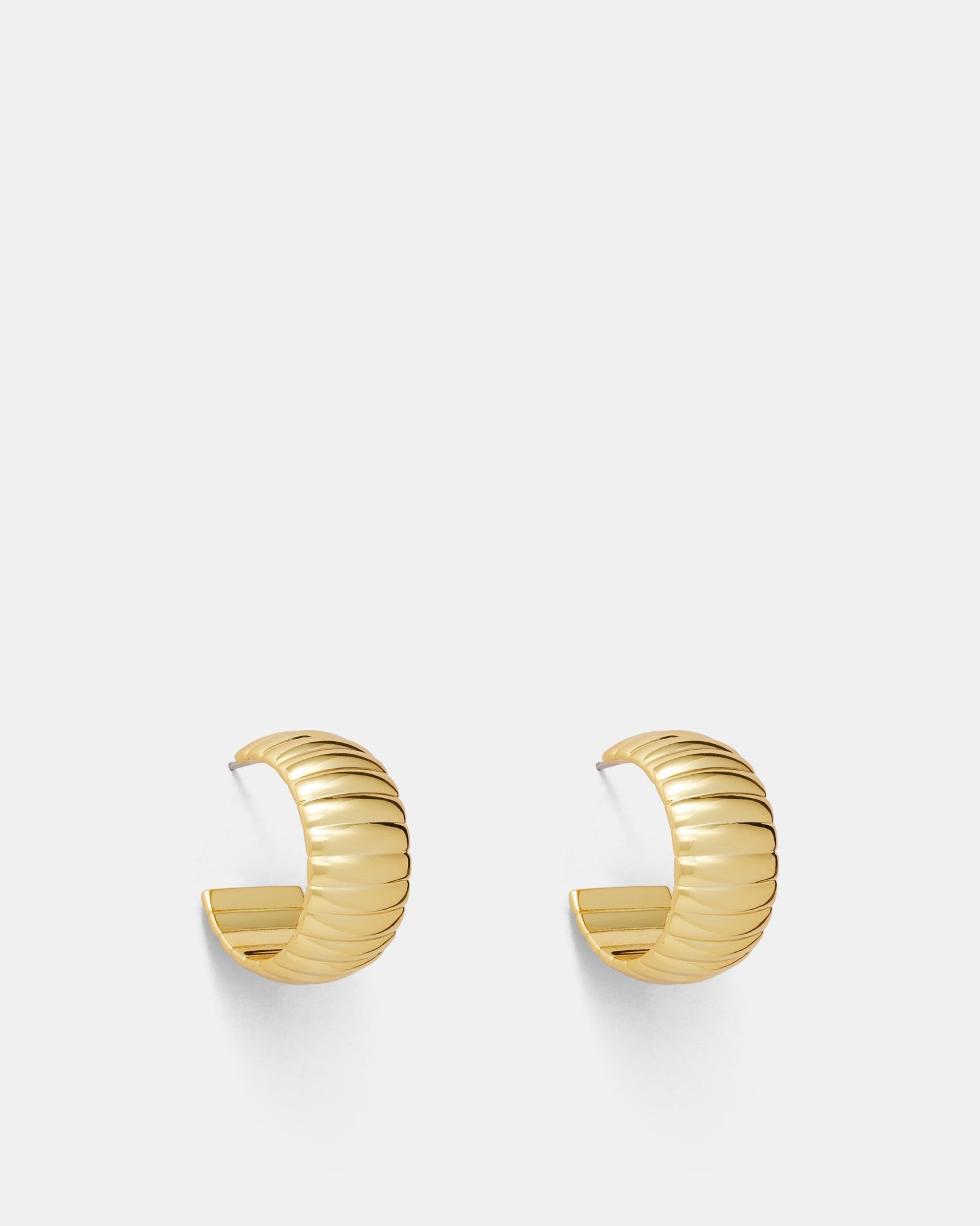 The Chorus Hoop Earrings - Gold