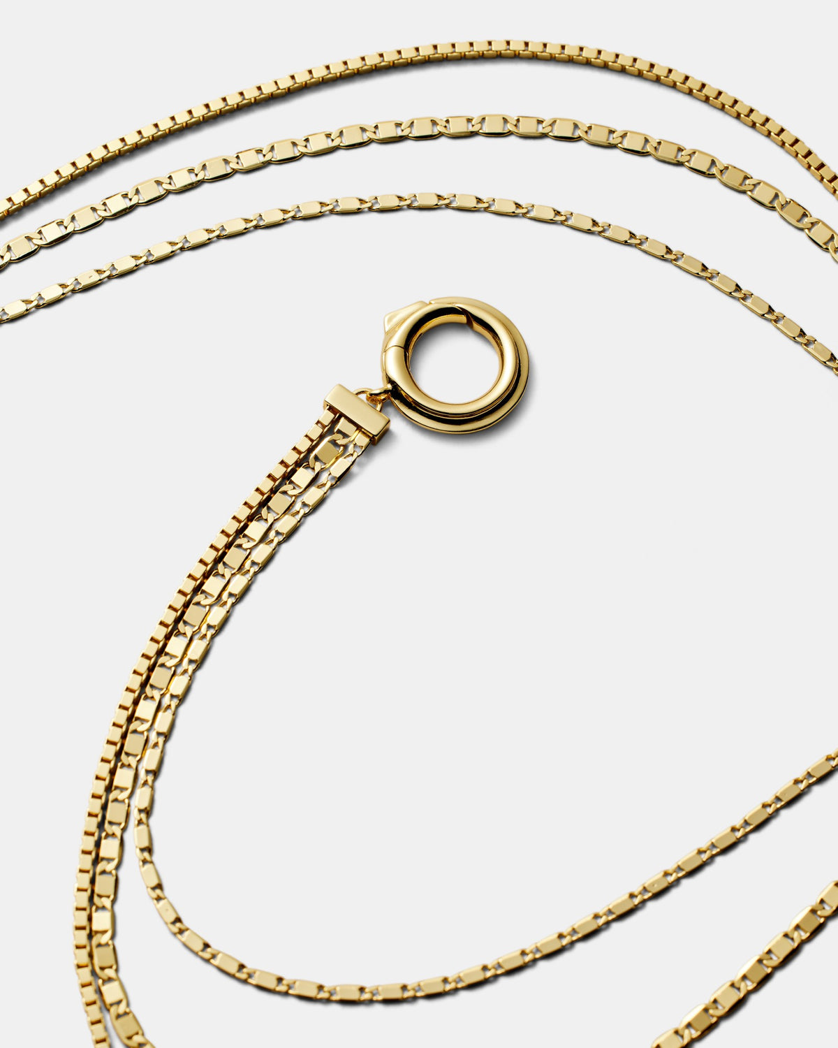 Lets Groove Necklace - Gold