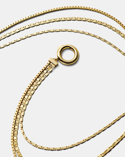 Lets Groove Necklace - Gold