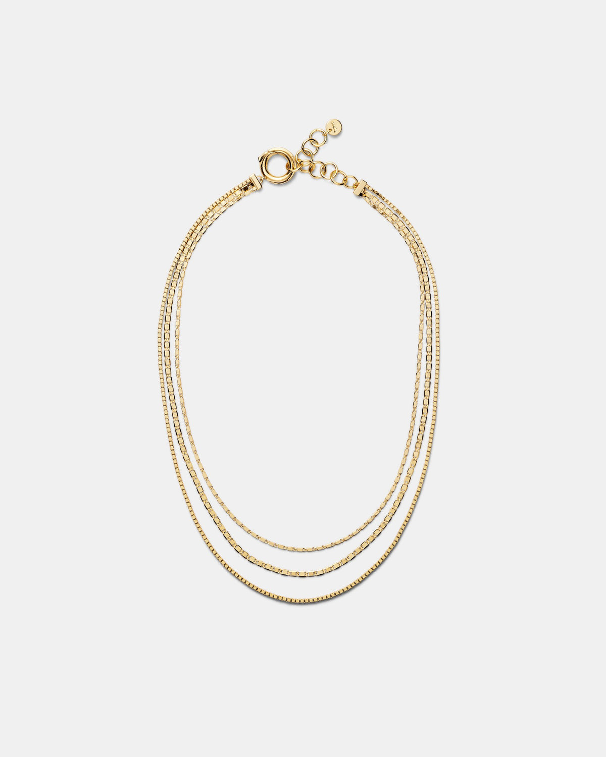 Lets Groove Necklace - Gold