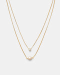 Instrumental Duo Necklace - Gold