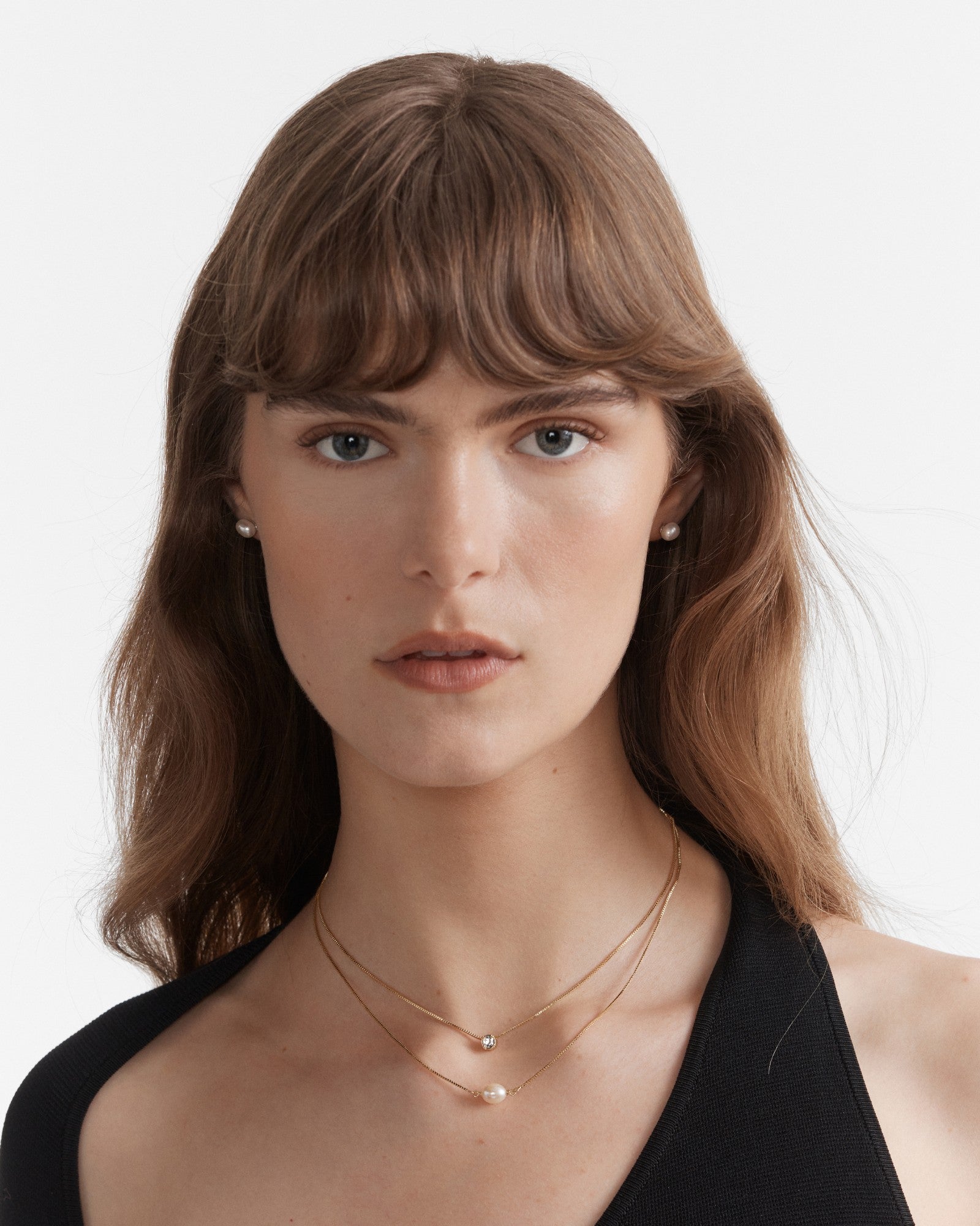 Instrumental Duo Necklace - Gold