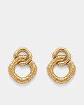 Encore Drop Earrings - Gold