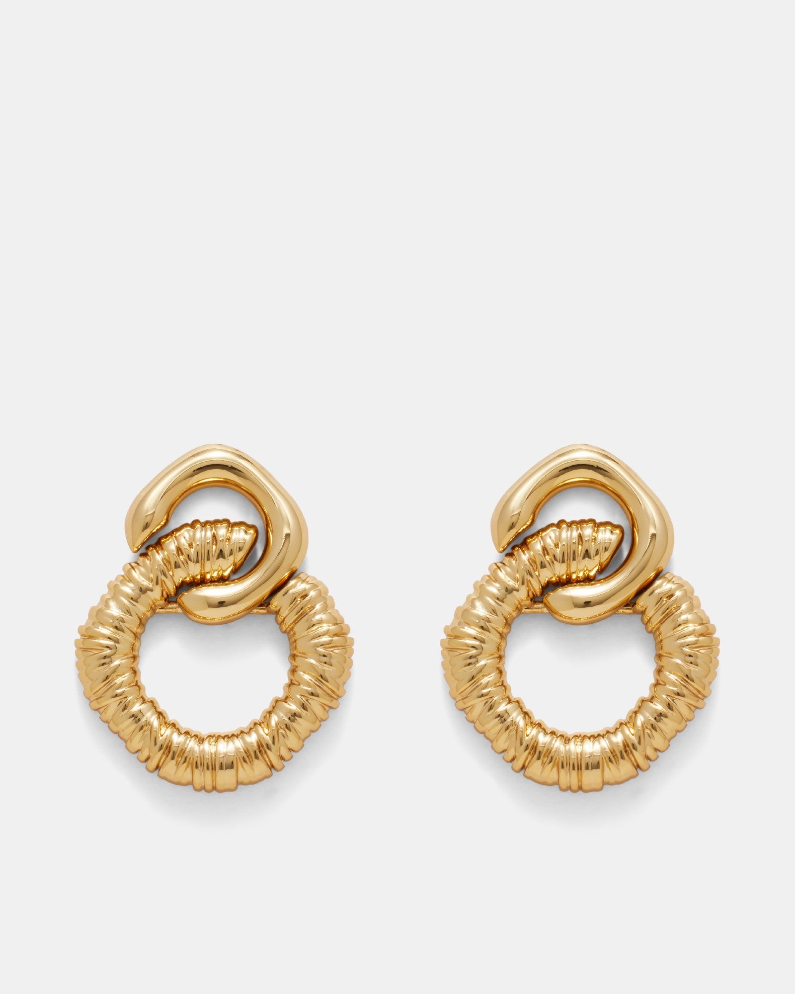 Encore Drop Earrings - Gold