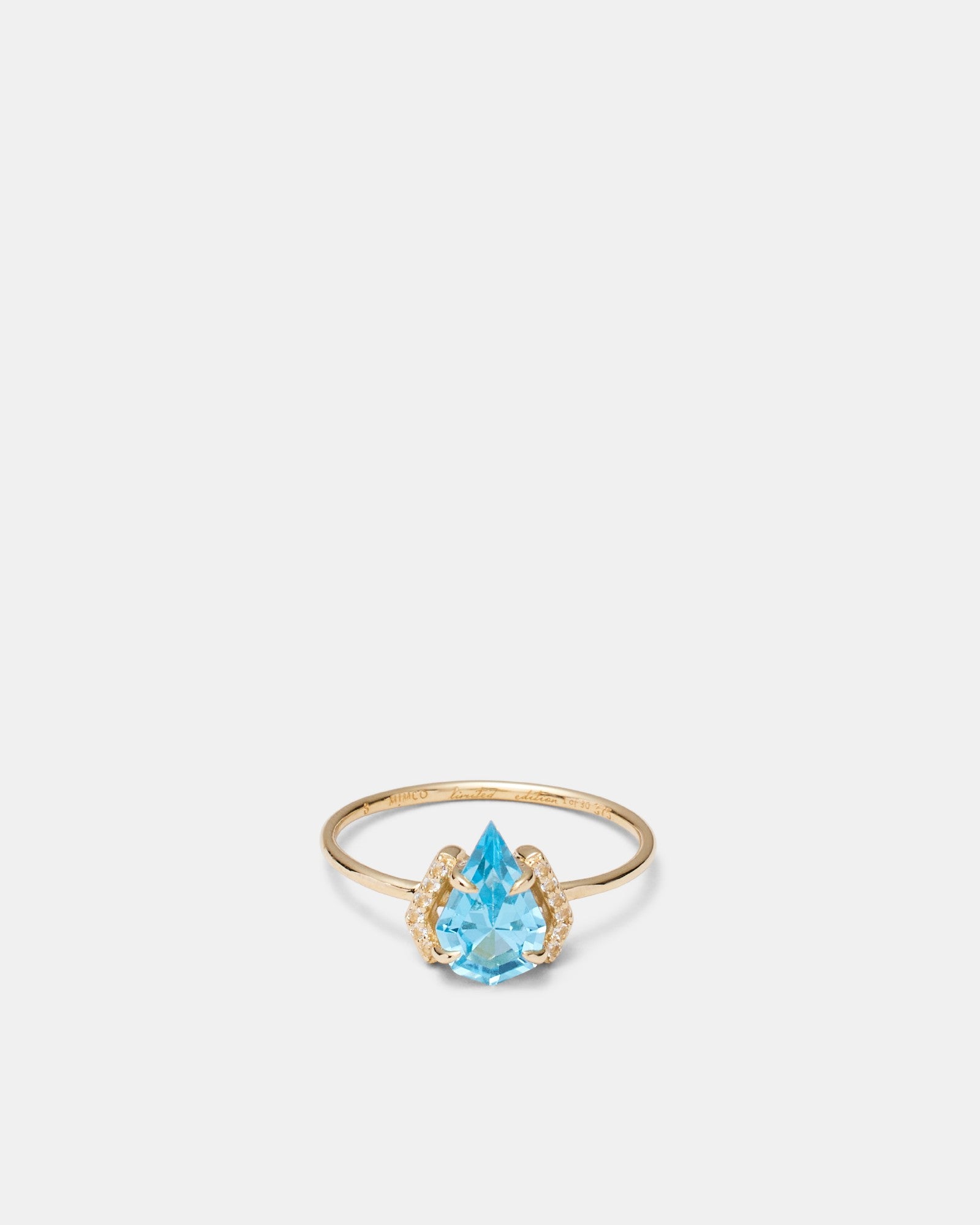 Limited Edition Blue Topaz Ring - Blue Topaz