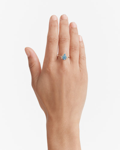 Limited Edition Blue Topaz Ring - Blue Topaz
