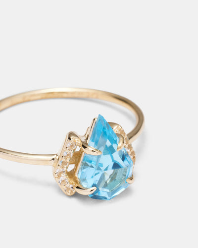 Limited Edition Blue Topaz Ring - Blue Topaz