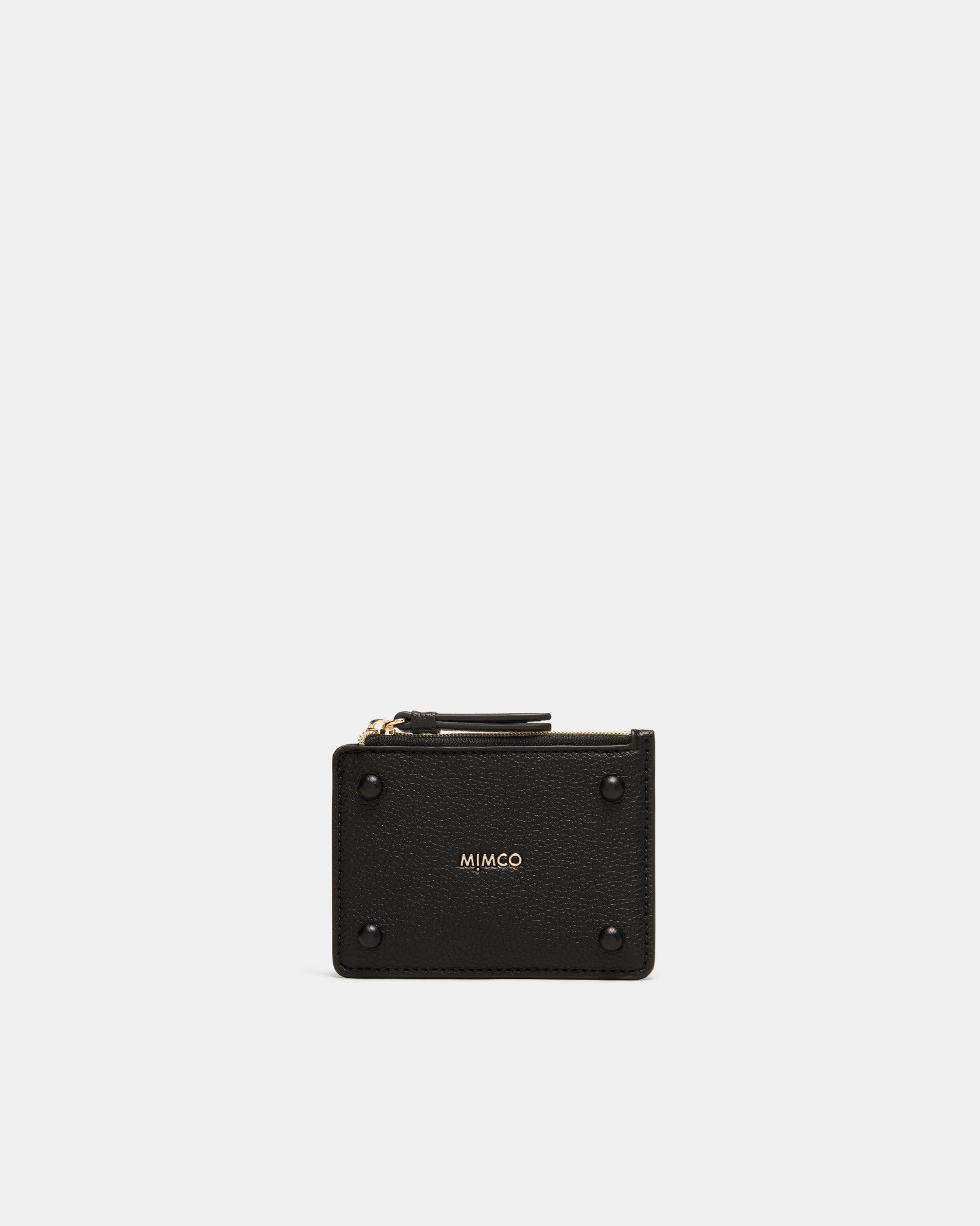 Brunswick Card Wallet - Black Light Gold