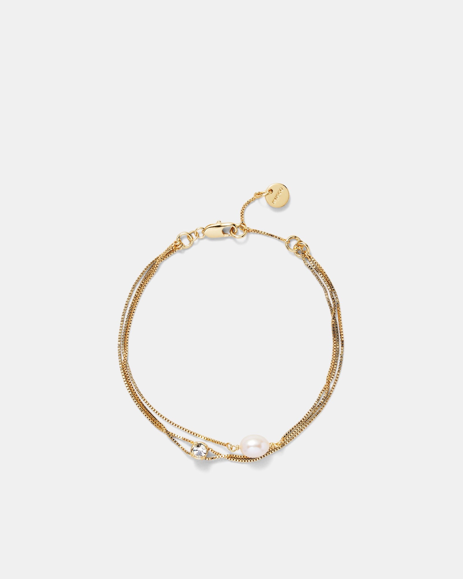 Instrumental Crystal Bracelet - Gold