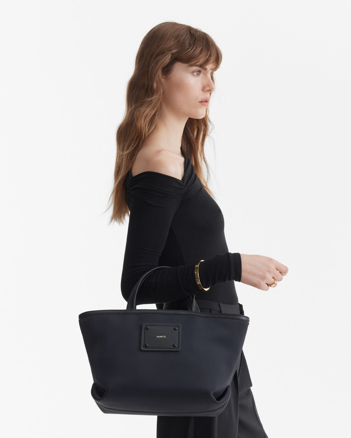 Brunswick Mini Tote Bag - Black Light Gold
