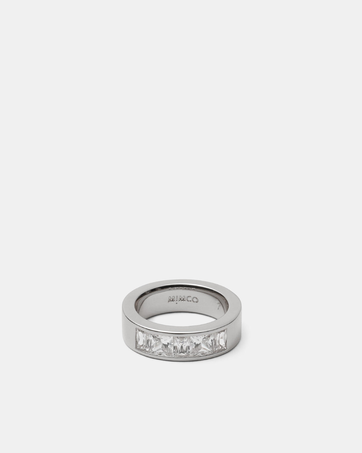 Verse Crystal Ring - Silver
