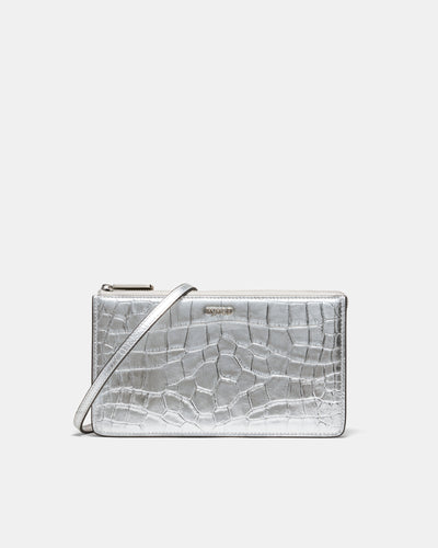 Allure Crossbody Bag - Silver