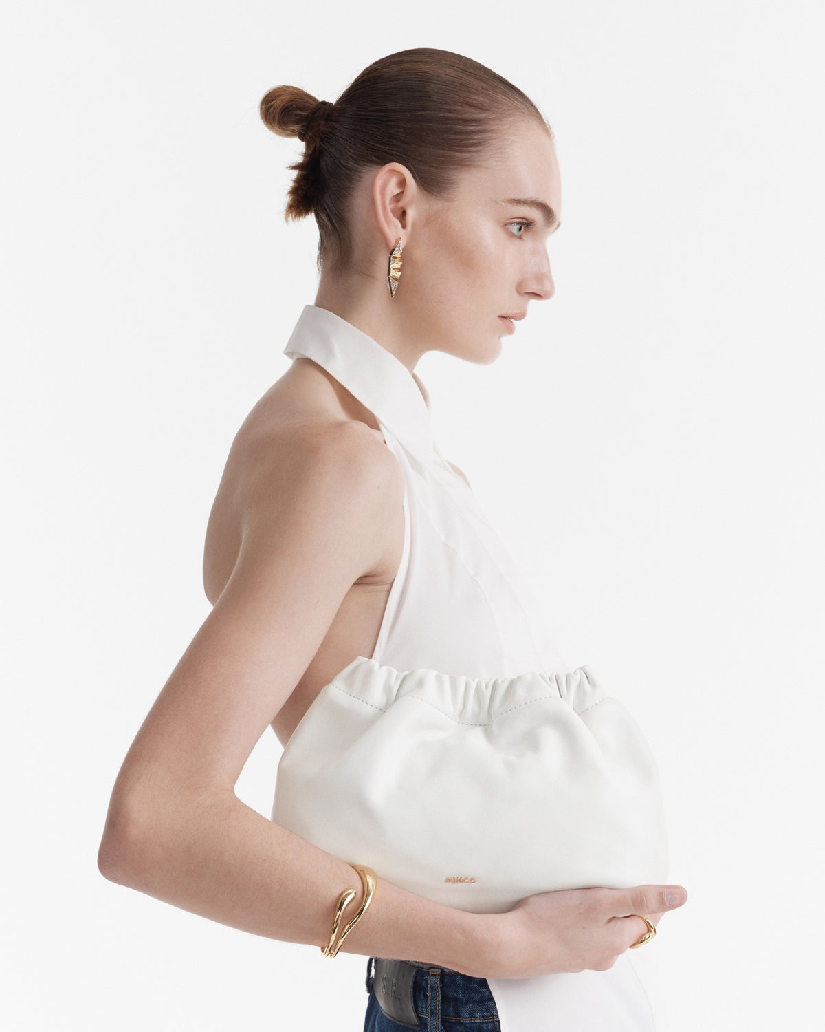 The Jones Crossbody Bag - White