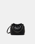 The Jones Mini Crossbody Bag - Black Gunmetal