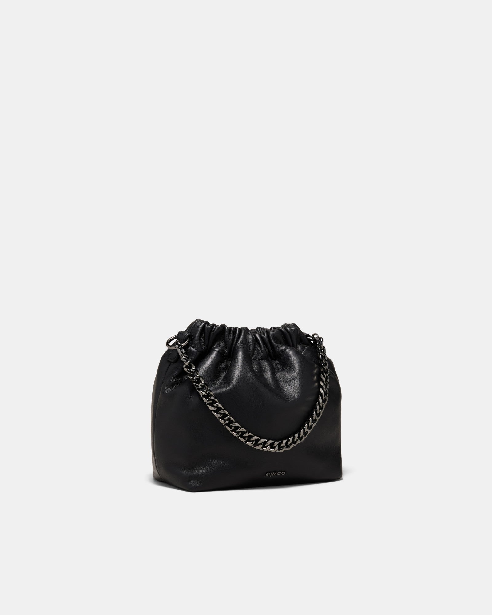 The Jones Mini Crossbody Bag - Black Gunmetal