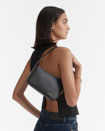 Drift Shoulder Bag - Black Light Gold