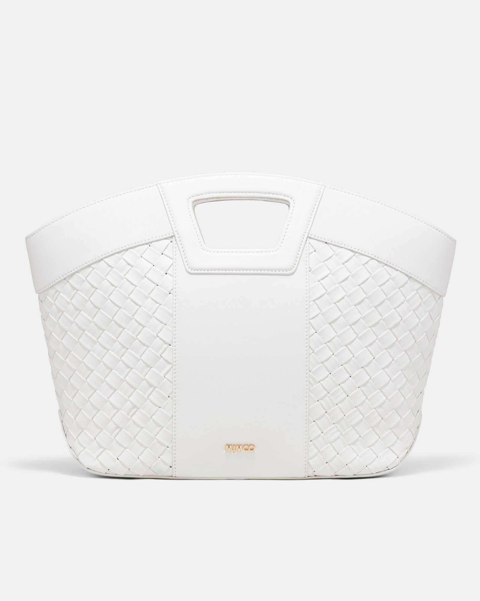 Palm Springs Basket Bag - White