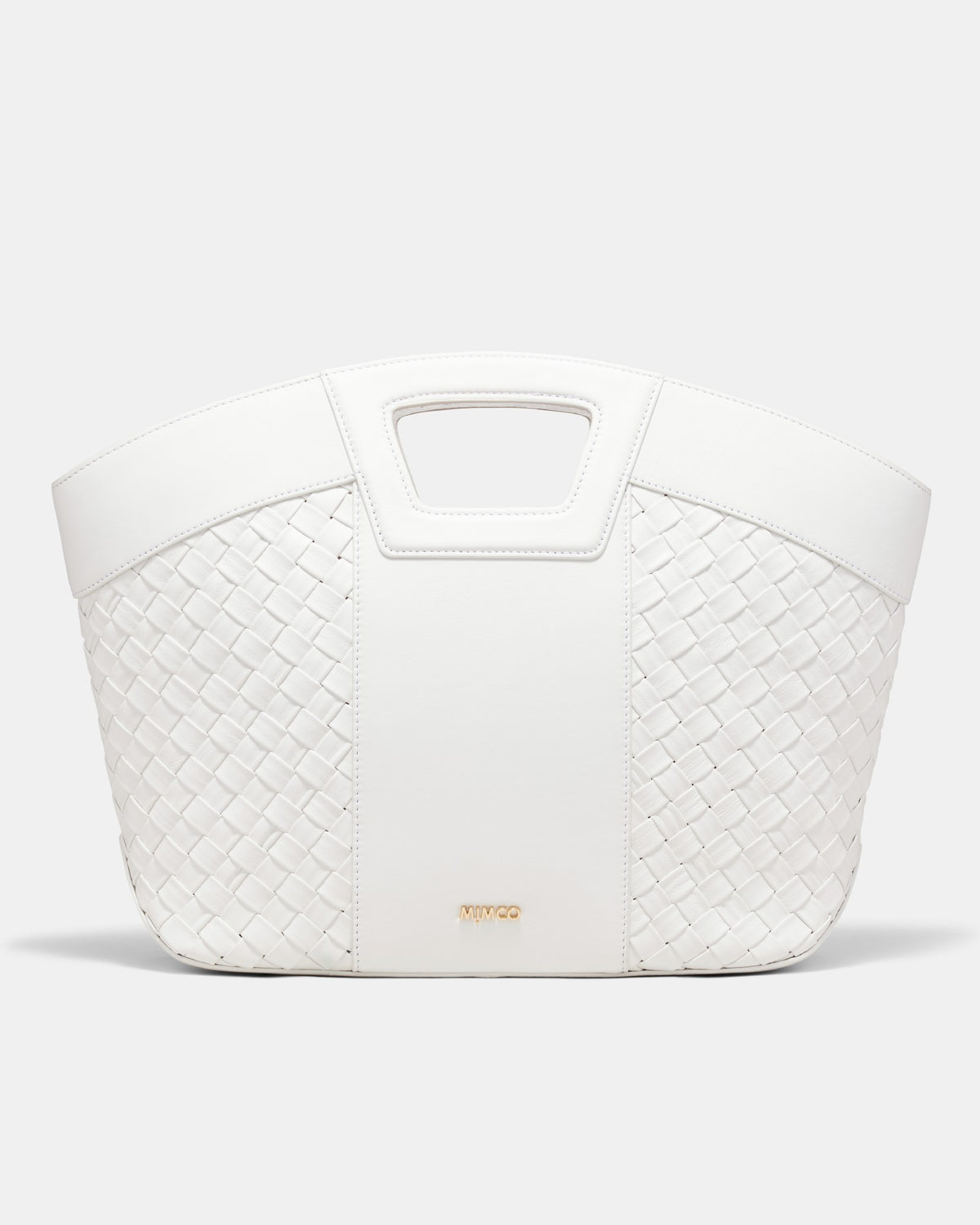Palm Springs Basket Bag - White