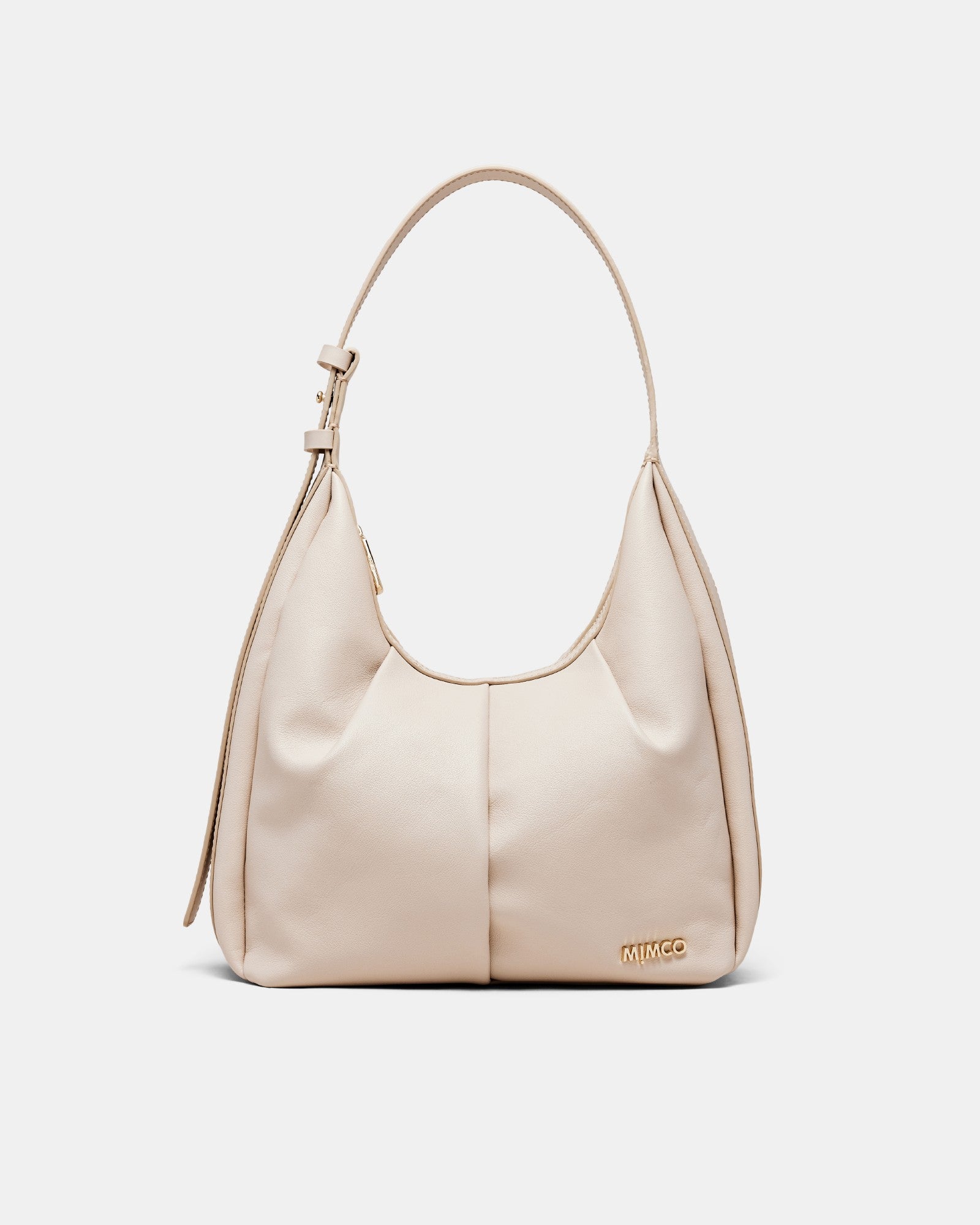 Donna Small Zip Hobo Bag - Linen