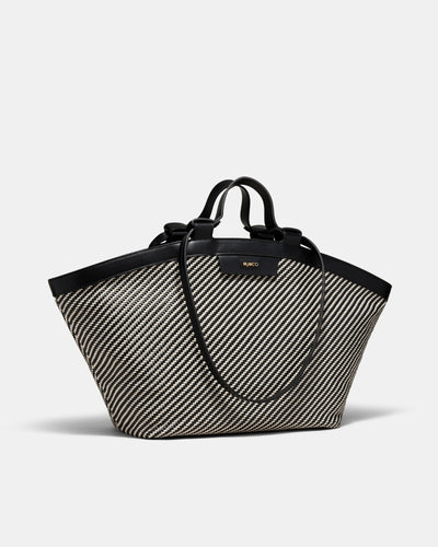 Sundowner Large Tote Bag - Black Light Gold