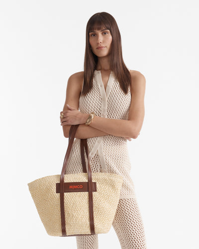 Desert Basket Tote Bag - Natural