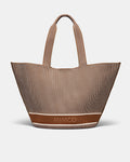 Blondie Basket Tote Bag - Cognac