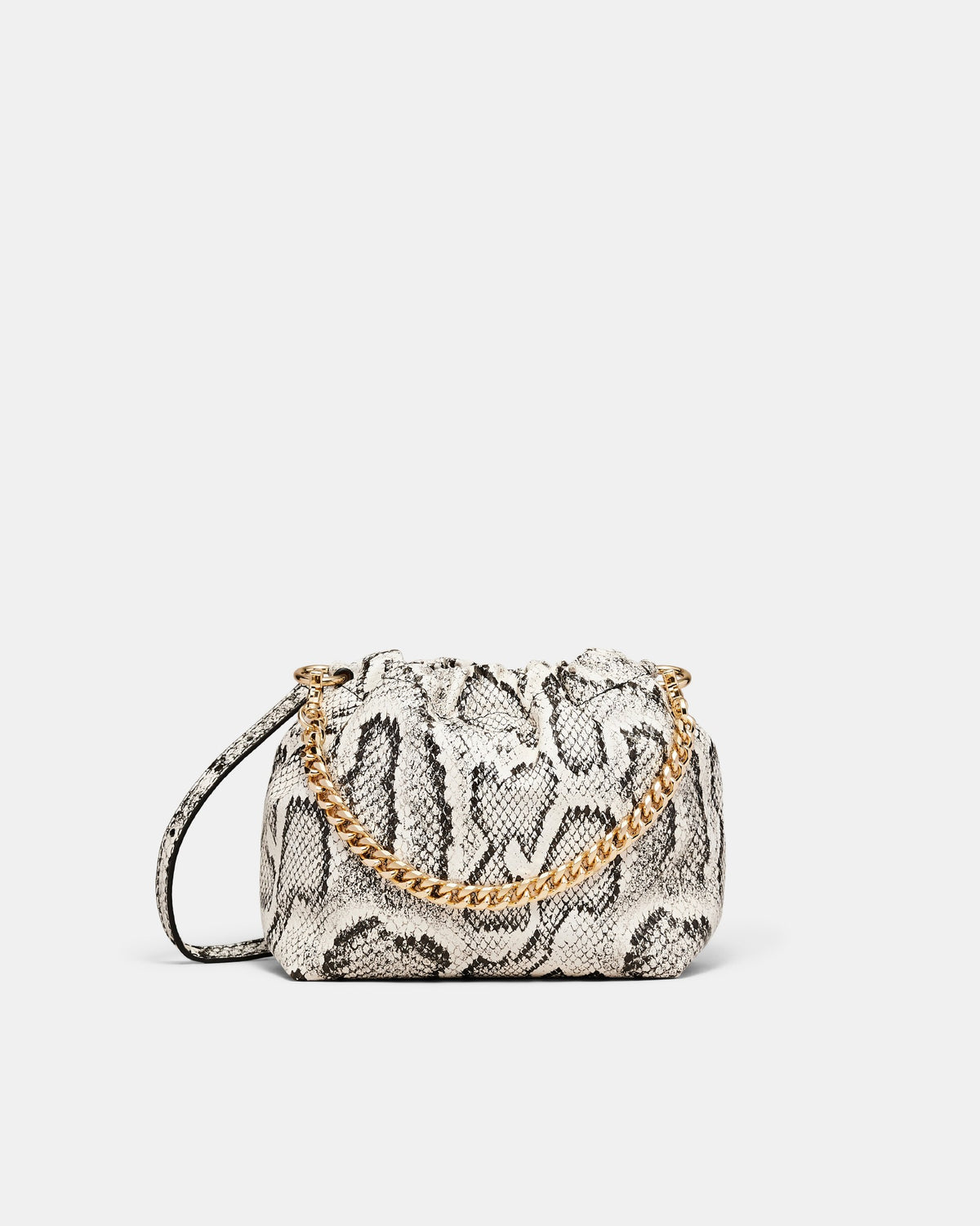 The Jones Mini Crossbody Bag - Ivory Snake
