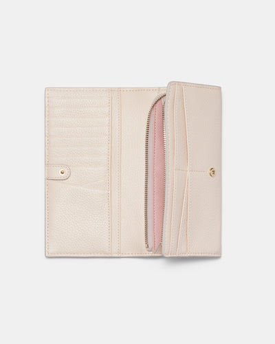 Drift Large Zip Wallet - Linen