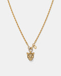 Rock & Roar Pendant Necklace - Gold