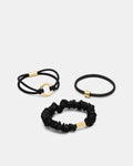 Sensation Hair Tie Set - Black