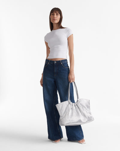 Haze Tote Bag - Silver