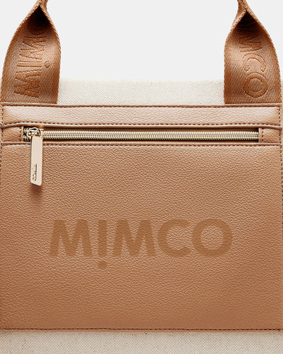 Patch Tote Bag - Caramel