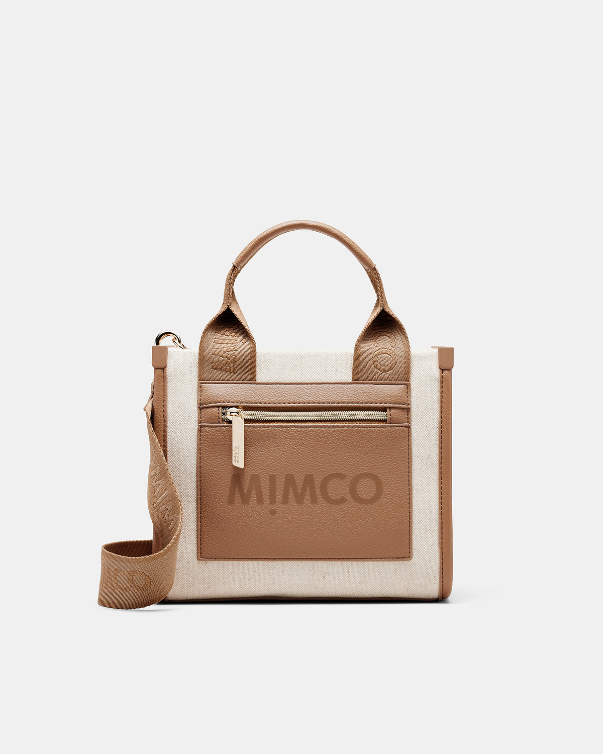 Patch Mini Tote Bag - Caramel