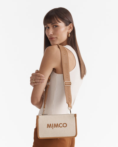Patch Crossbody Bag - Caramel