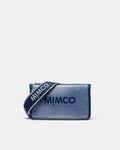 Patch Crossbody Bag - Metallic Blue