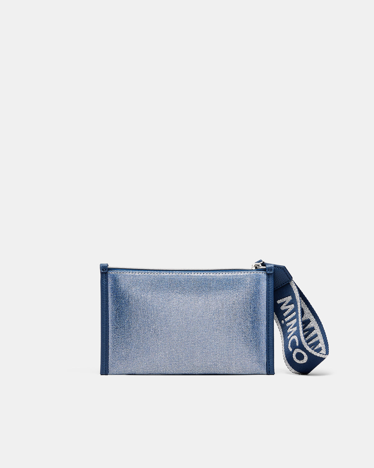 Patch Pouch - Metallic Blue