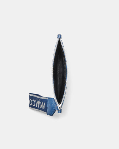 Patch Pouch - Metallic Blue