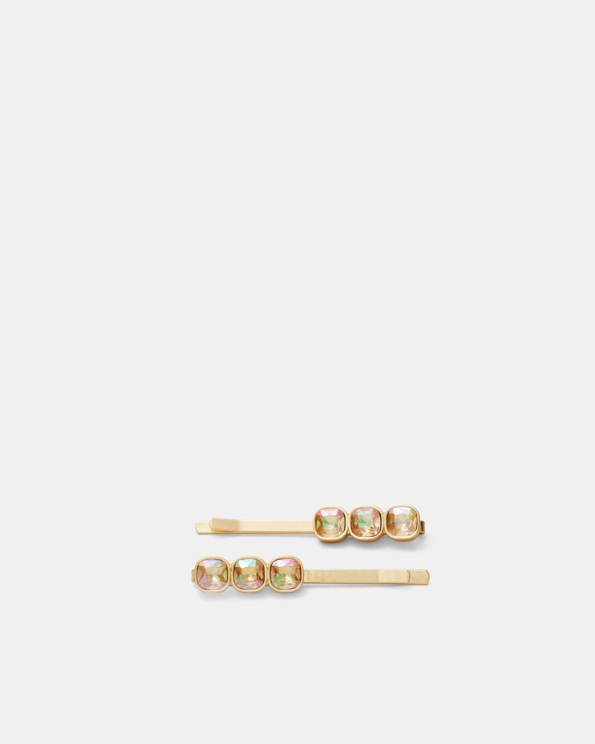On The Rocks Hair Pin Set - Gold