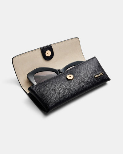 Drift Sunglasses Case - Black Light Gold
